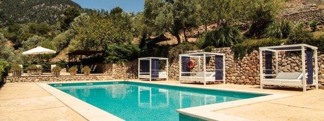 Bijzondere accommodaties Appartementen Alfabia Nou in Bunyola (Mallorca, Spanje)