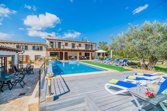 Bijzondere accommodaties Villa Morell in Pollença (Mallorca, Spanje)