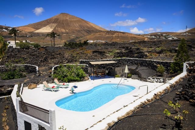 Bijzondere accommodaties Villa Penas Blancas in Macher (Lanzarote, Spanje)