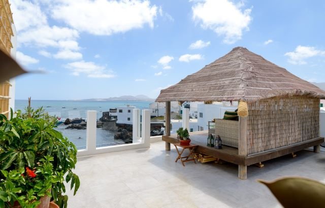 Bijzondere accommodaties Appartement Ocean Pebbles in Punta de Mujeres (Lanzarote, Spanje)