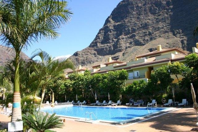 Bijzondere accommodaties Appartementen El Llano in Valle Gran Rey (La Gomera, Spanje)