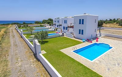 Bijzondere accommodaties Villa Blue in Gennadi (Rhodos, Griekenland)