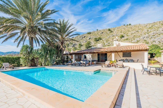 Bijzondere accommodaties Villa Canaves in Pollença (Mallorca, Spanje)