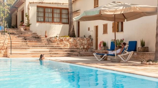 Bijzondere accommodaties Hotel La Perola in Llucmajor (Mallorca, Spanje)
