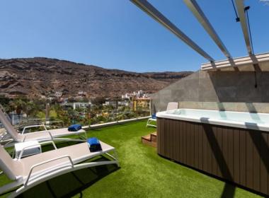 Appartementen Mogan Solaz - terras 