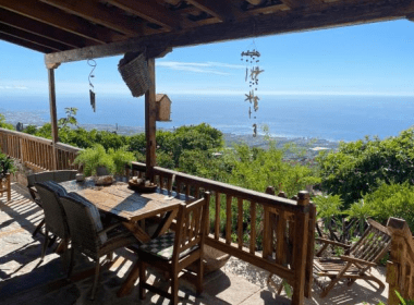 Casita Tajona - uitzicht vanaf het terras