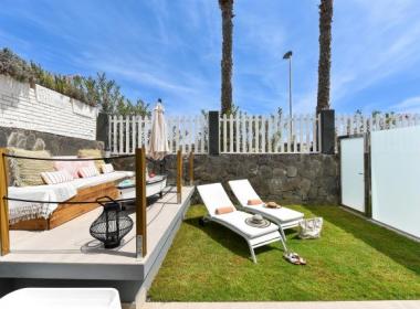 Appartement Charca III - tuin